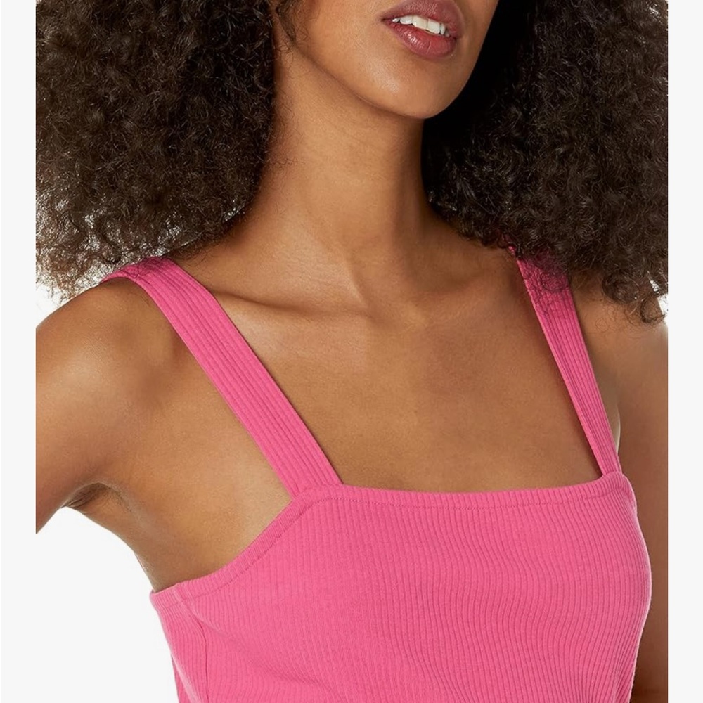 NWT The Drop Amelia Square-Neck Strappy Bodycon Midi Tank Dress size 2X - Picture 4 of 8